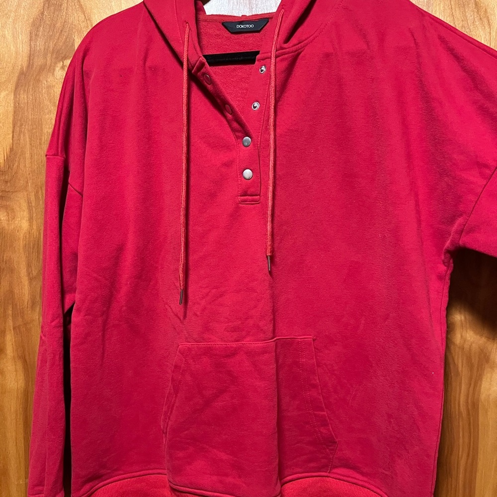 Cozy Red Women's Hoodie